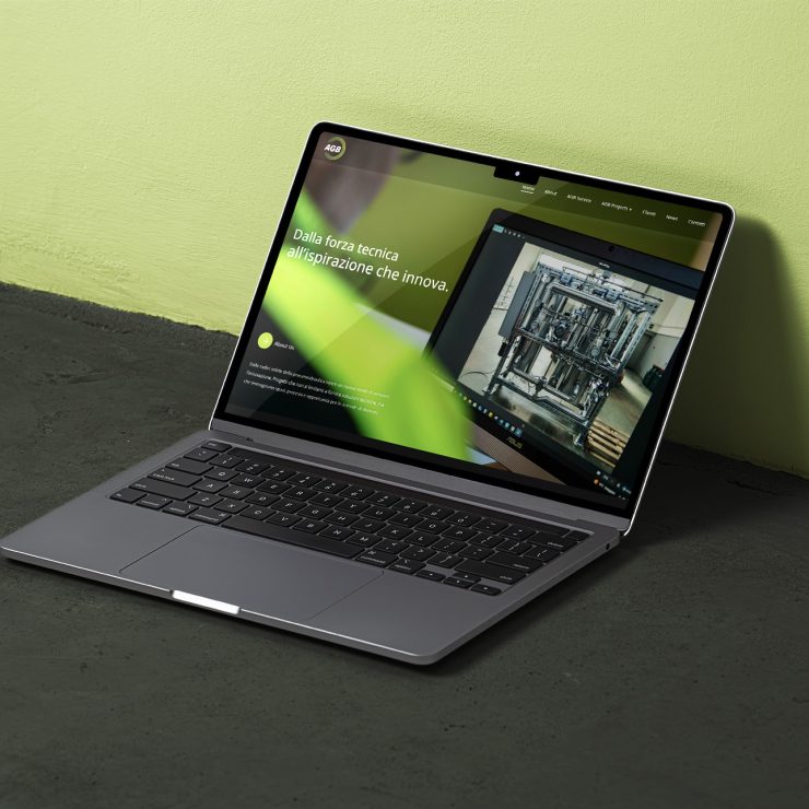 sito agb mockup